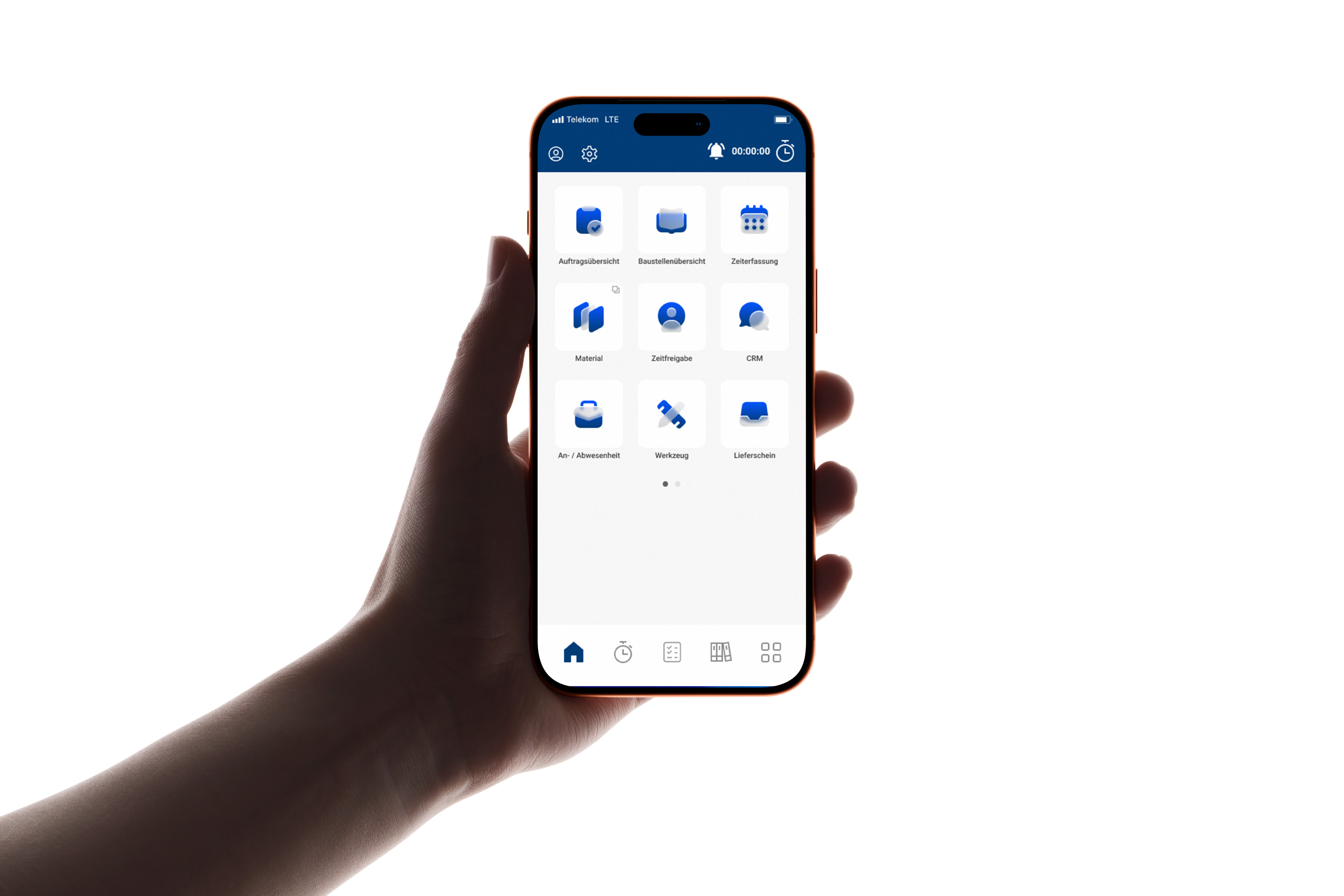 Teaser: App-Übersicht